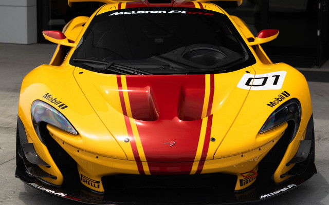 Yellow sports car red stripe #8 free wallpaper for desktop - medium preview image
