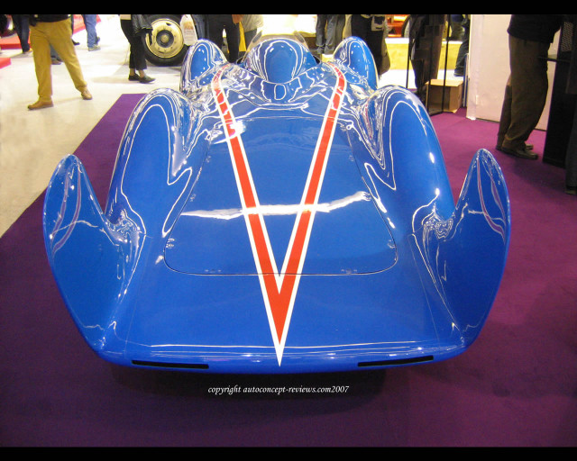 Blue race car red arrows free wallpaper for desktop - medium preview image