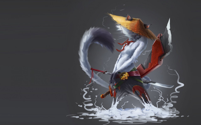 Bird sword crown flying furry free wallpaper for desktop - medium preview image