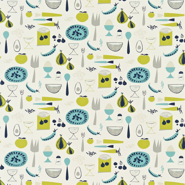 Food drinks pattern white background free wallpaper for tablet - medium preview image