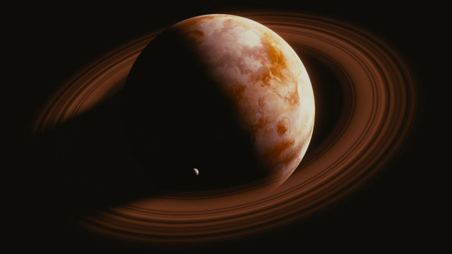 Saturn ring base small object free wallpaper for desktop - medium preview image