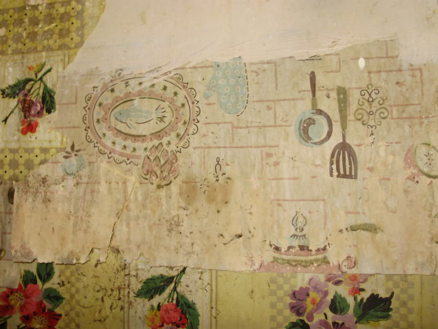 Flowers wall painting utensil spoon free wallpaper for desktop - medium preview image