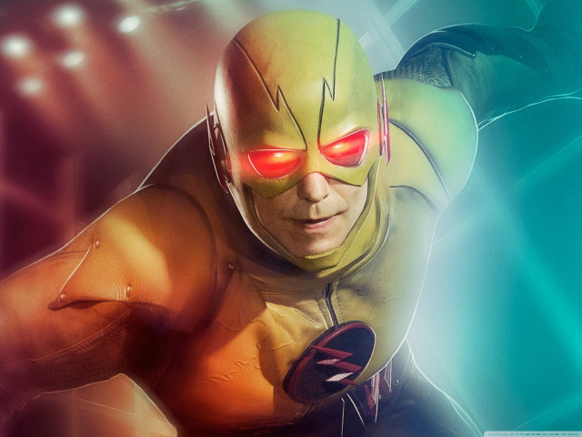 Man yellow costume red eyes #4 free wallpaper for desktop - medium preview image