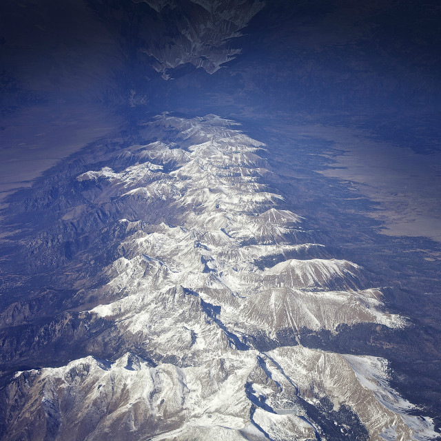 Mountain range airplane window sky free wallpaper for tablet - medium preview image