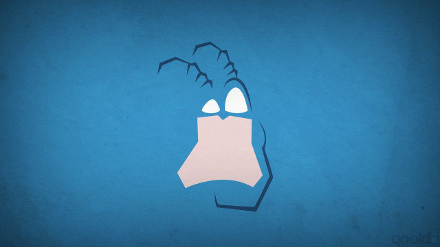 Paper cut hand face knife free wallpaper for desktop - medium preview image