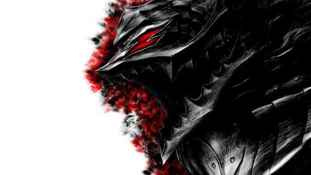 Black red monster dragon vanitas free wallpaper for desktop - medium preview image