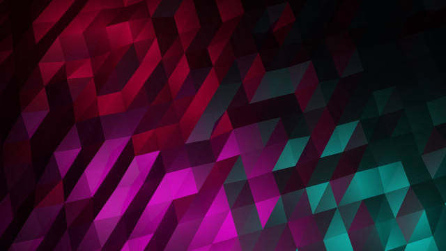 Colorful abstract triangle lines geometric free wallpaper for desktop - medium preview image