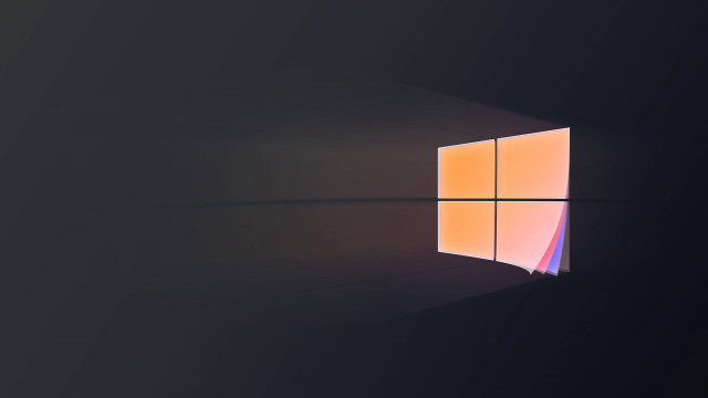 Bright window reflection sunset suprematism free wallpaper for desktop - medium preview image