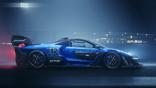 Blue racecar number darkroom lights free wallpaper for desktop - medium preview image