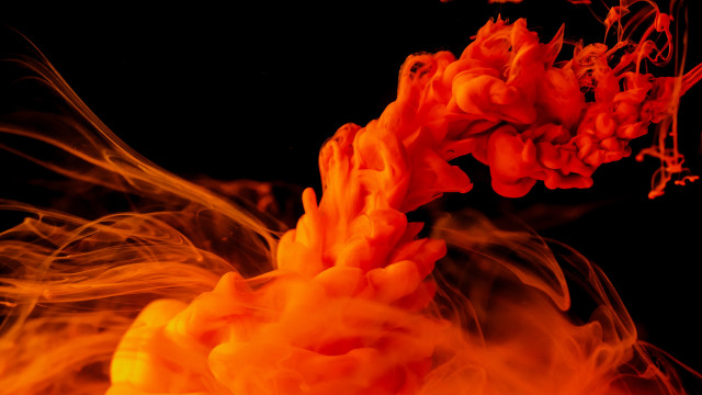 Red water abstract illusion 3d free wallpaper for desktop - medium preview image