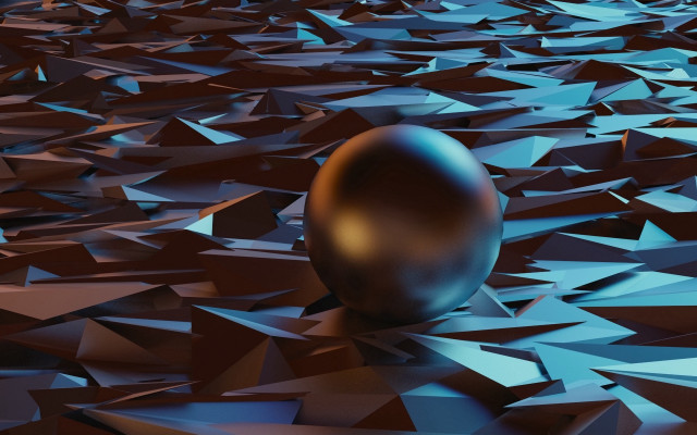 Large egg blue purple triangles free wallpaper for desktop - medium preview image