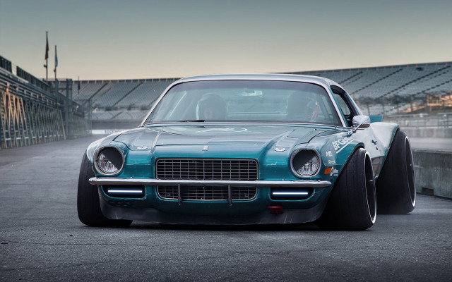 Car stadium 3d render matte free wallpaper for desktop - medium preview image