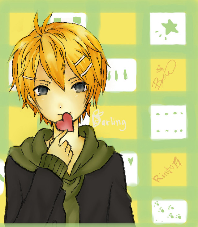 Boy tongue green background white free wallpaper for tablet - medium preview image