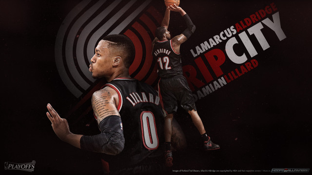 Man holding basketball jump city free wallpaper for desktop - medium preview image