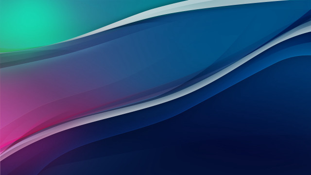 Blue pink curved side white free wallpaper for desktop - medium preview image