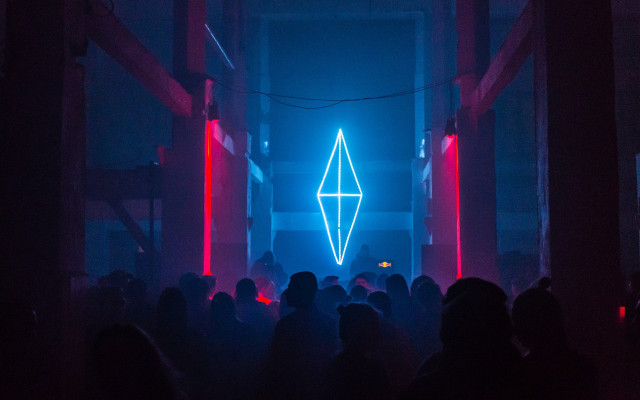 Neon group dystopian cyberpunk etheric free wallpaper for desktop - medium preview image