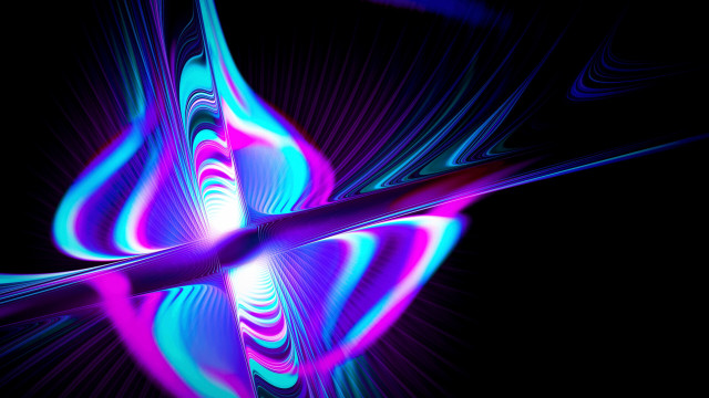 Blue pink swirls holography fractals free wallpaper for desktop - medium preview image