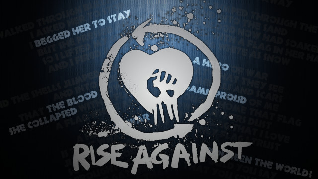 Heart hand rise against blue free wallpaper for desktop - medium preview image