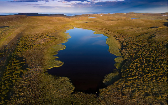 Bascove beach sunset ocean clouds free wallpaper for desktop - medium preview image