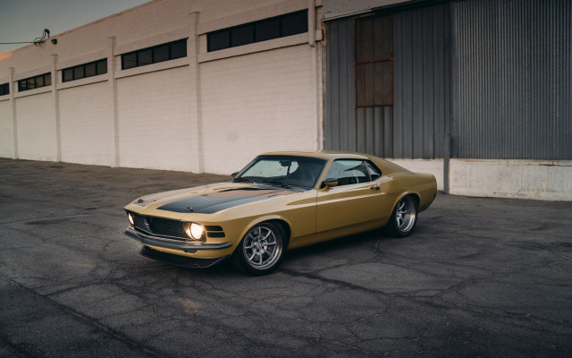 Yellow cobra matte car render free wallpaper for desktop - medium preview image
