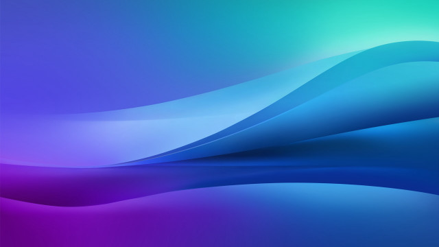 Blue purple wavy lines abstract free wallpaper for desktop - medium preview image