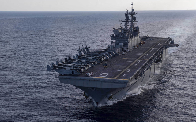 Navy ship ocean deck military free wallpaper for desktop - medium preview image