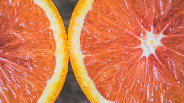 Grapefruit flame explosion food fire free wallpaper for desktop - medium preview image