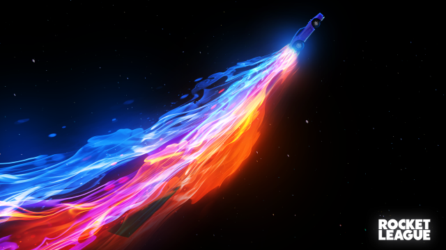 Colorful abstract rocket space shuttle free wallpaper for desktop - medium preview image