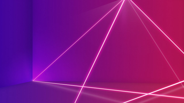 Purple pink holography lines light free wallpaper for desktop - medium preview image