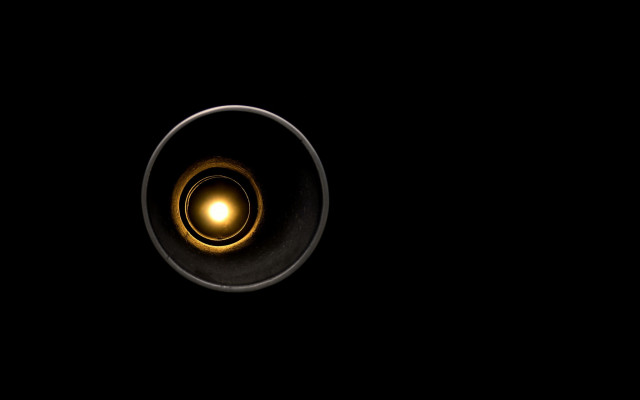 Light darkness raytraced anamorphic flare free wallpaper for desktop - medium preview image