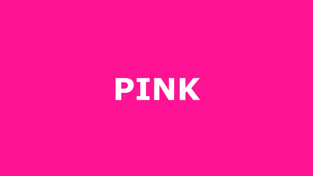 Pink background white letters typographic free wallpaper for desktop - medium preview image