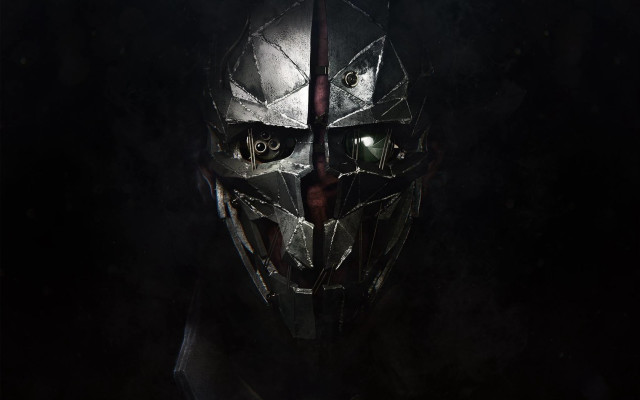 Helmet face knife dark black free wallpaper for desktop - medium preview image