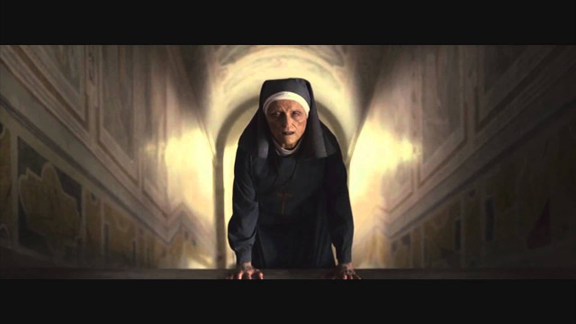 Nun dark room light hands free wallpaper for desktop - medium preview image