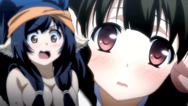 Anime girls big eyes hat free wallpaper for desktop - medium preview image