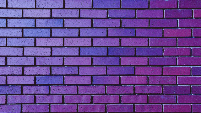 Purple brick stop sign honeycomb free wallpaper for desktop - medium preview image