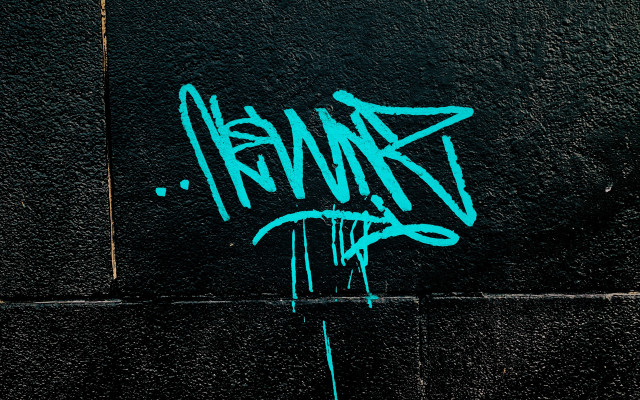 Graffiti astronaut night sky moon free wallpaper for desktop - medium preview image