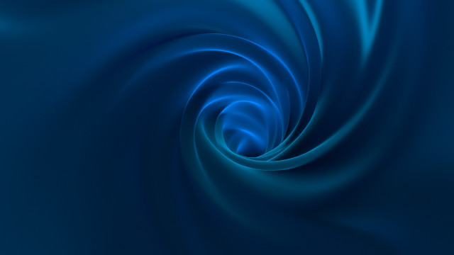 Blue spiral opart hologram girl free wallpaper for desktop - medium preview image