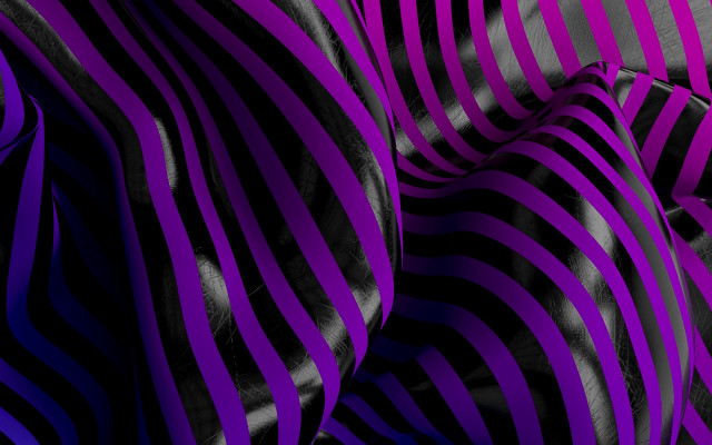 Purple black striped raytraced opart free wallpaper for desktop - medium preview image