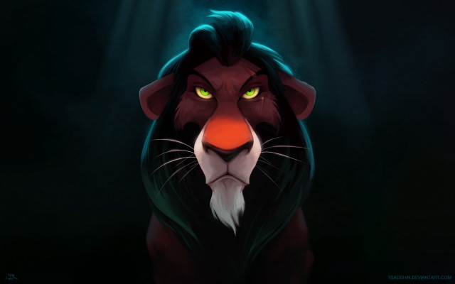 Lion greeneyes rednose blackbackground backlighting free wallpaper for desktop - medium preview image