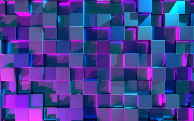 Colorful abstract geometric squares rectangles free wallpaper for desktop - medium preview image