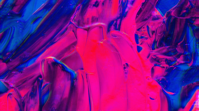 Colorful painting red blue black free wallpaper for desktop - medium preview image