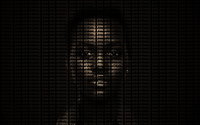 Mans face dark background ascii free wallpaper for desktop - medium preview image