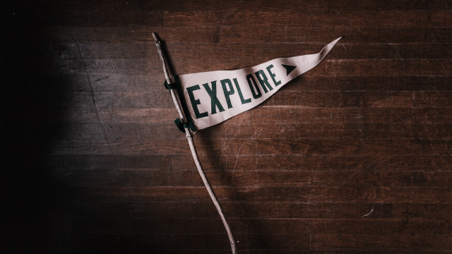 Explore sign wooden table black free wallpaper for desktop - medium preview image
