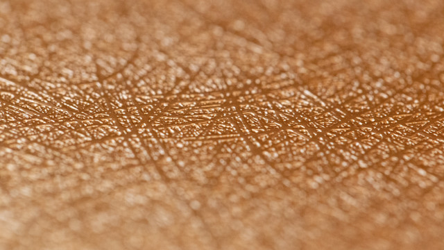 Brown leather texture macro fire free wallpaper for desktop - medium preview image