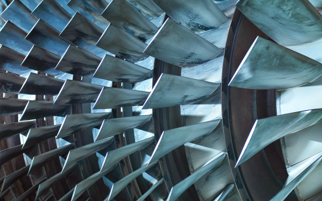 Metal sculpture mirror clock environmental free wallpaper for desktop - medium preview image