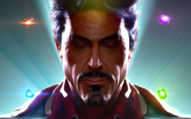 Glowing man beard holography planet free wallpaper for desktop - medium preview image