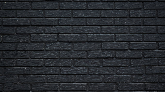 Black brick wall white line free wallpaper for desktop - medium preview image