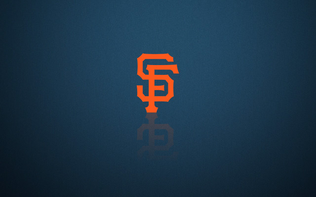 Red orange logo blue background free wallpaper for desktop - medium preview image