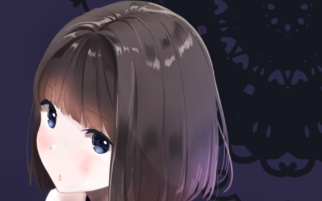 Girl long hair blue eyes #7 free wallpaper for desktop - medium preview image