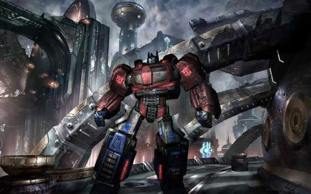 Robot stand giant robots city free wallpaper for desktop - medium preview image